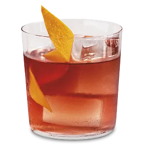 Rusty Nail Cocktail in a glass