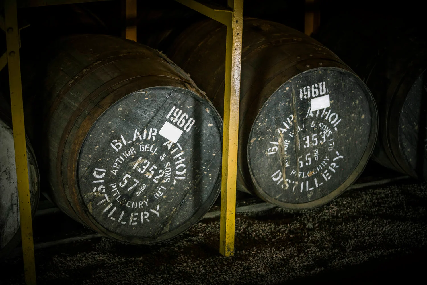 Two barrels of Blair Athol whisky