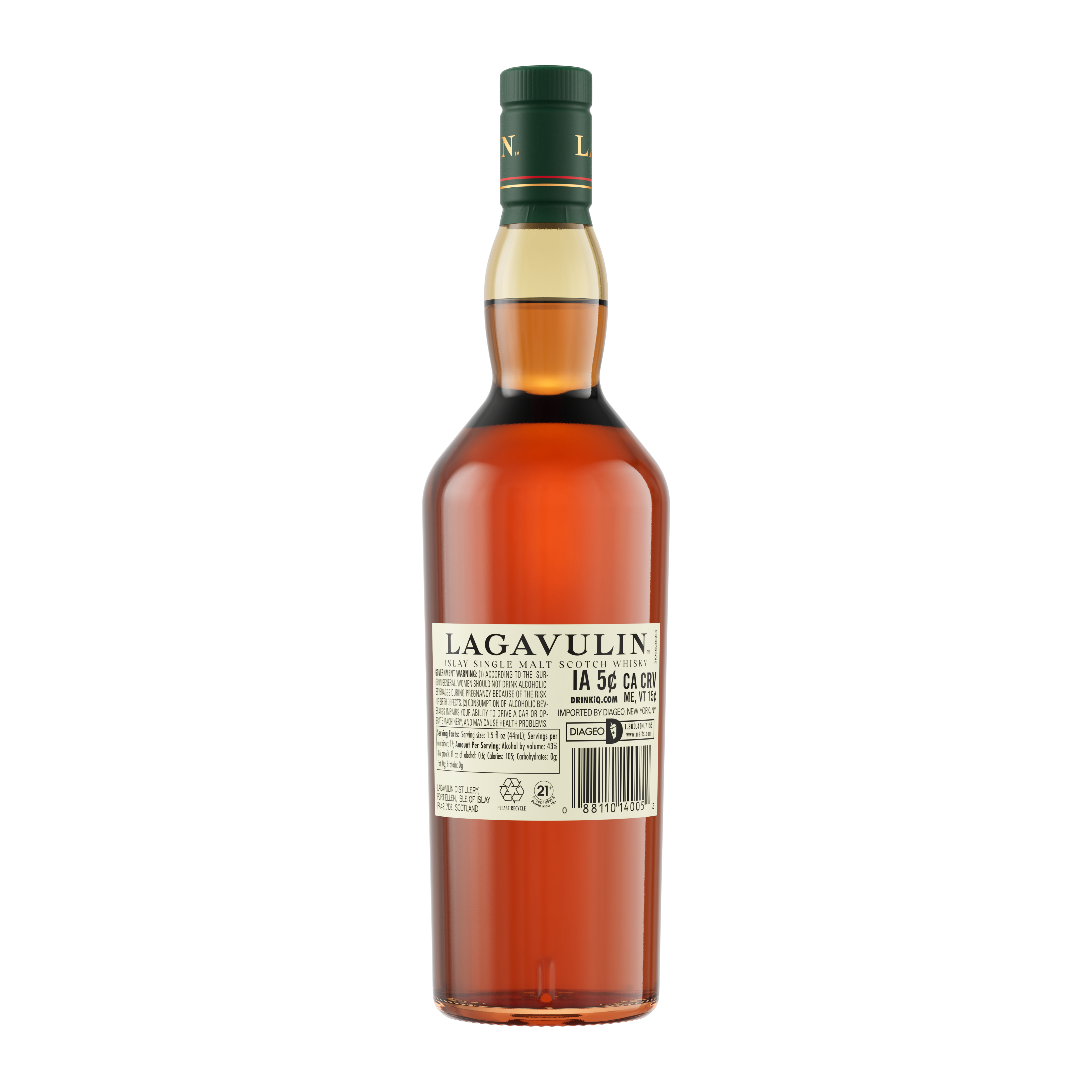 Lagavulin 16 Year Old Single Malt Scotch Whisky | Malts US | Malts US