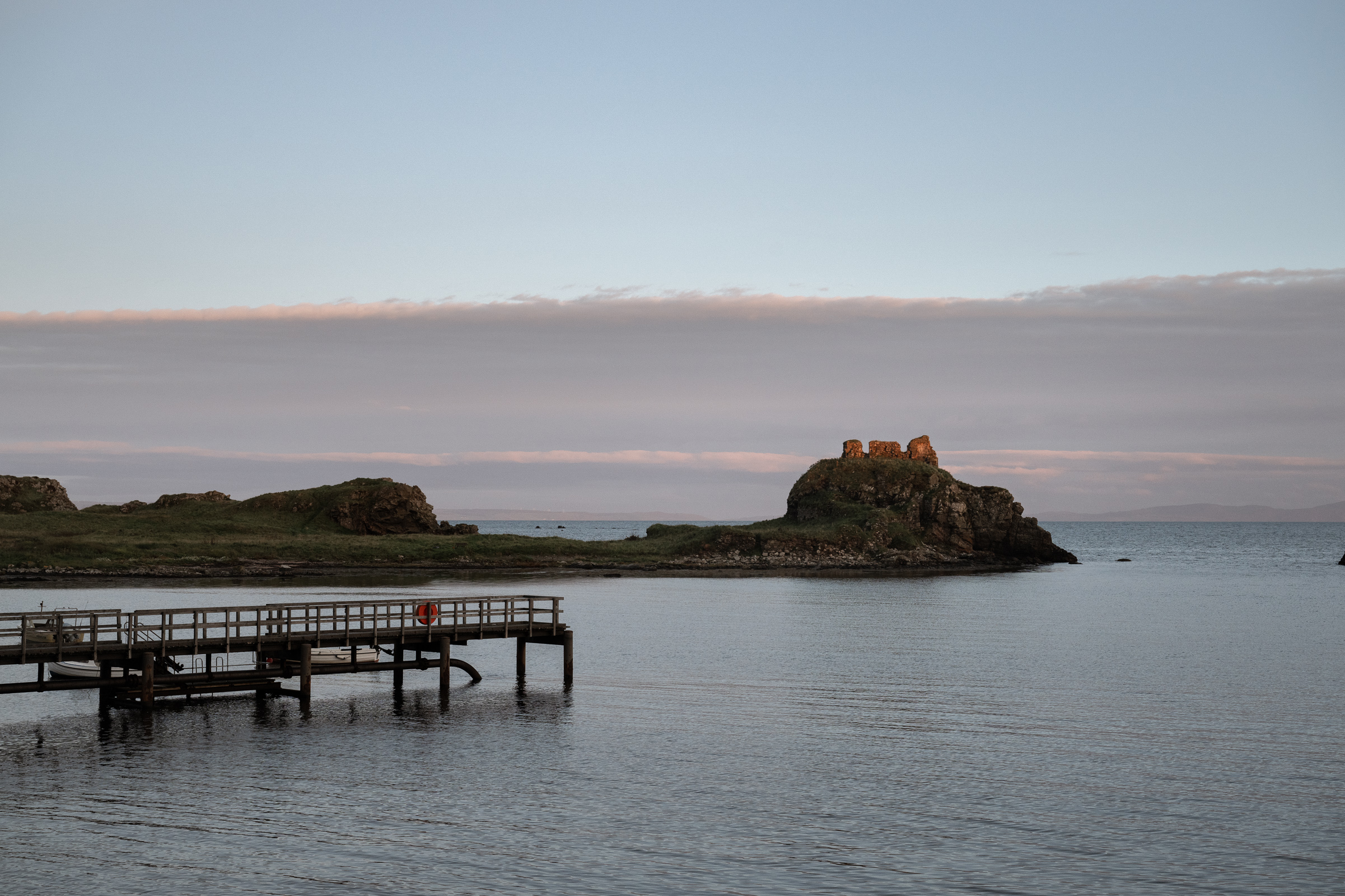 A view of the water from Islay