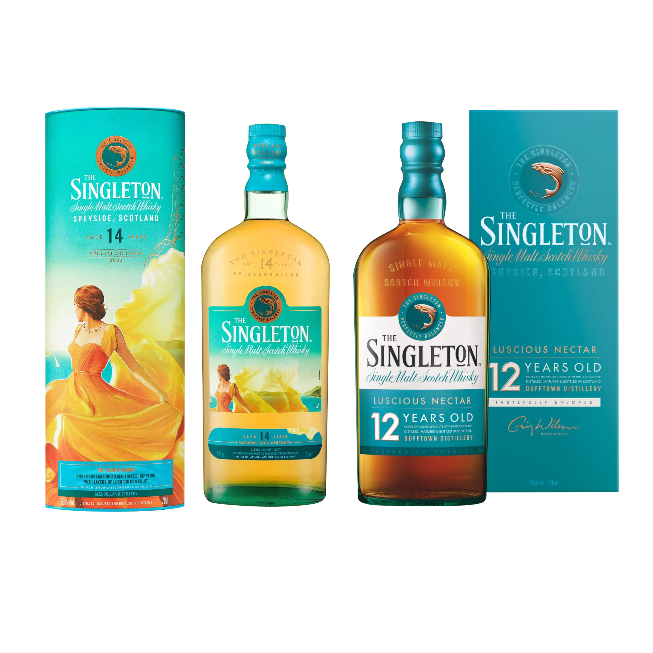 The Singleton 14 Year Old Special Release 2023 & The Singleton 12 Year Old, 2x70cl