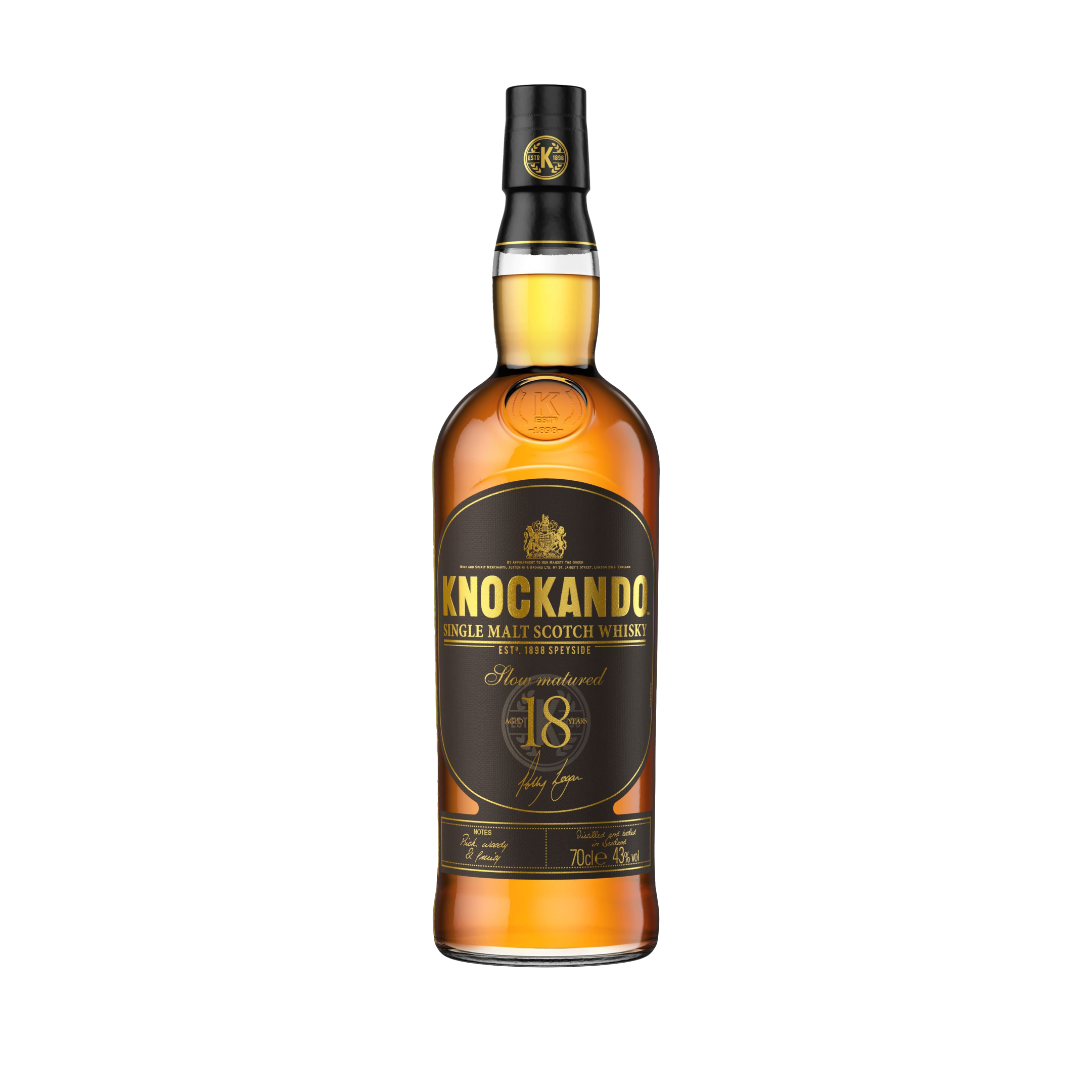 Knockando 18 Year Old Single Malt Scotch Whisky 70cl