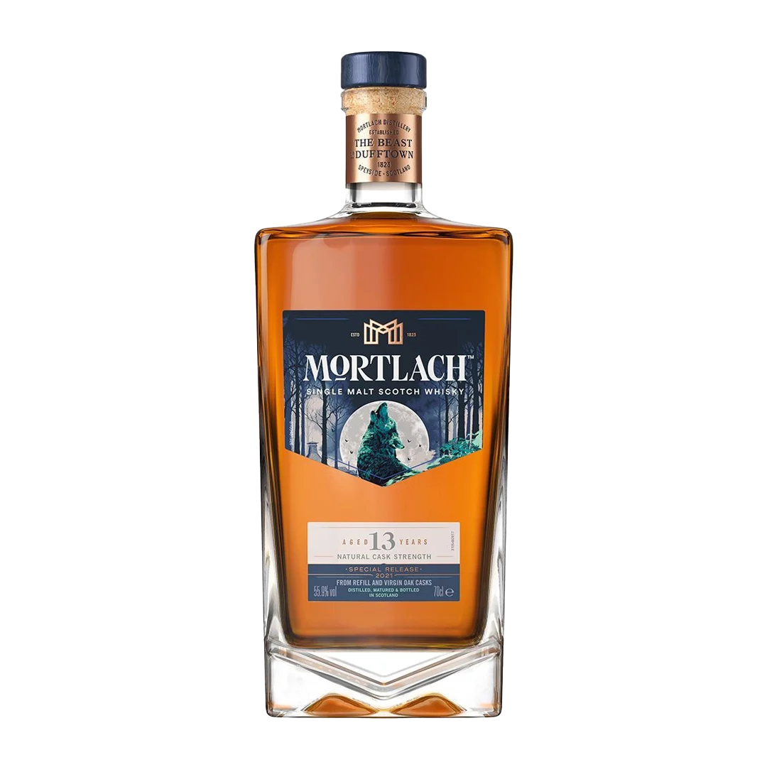 Mortlach 13 Year Old Special Releases 2021 Front of Bottle