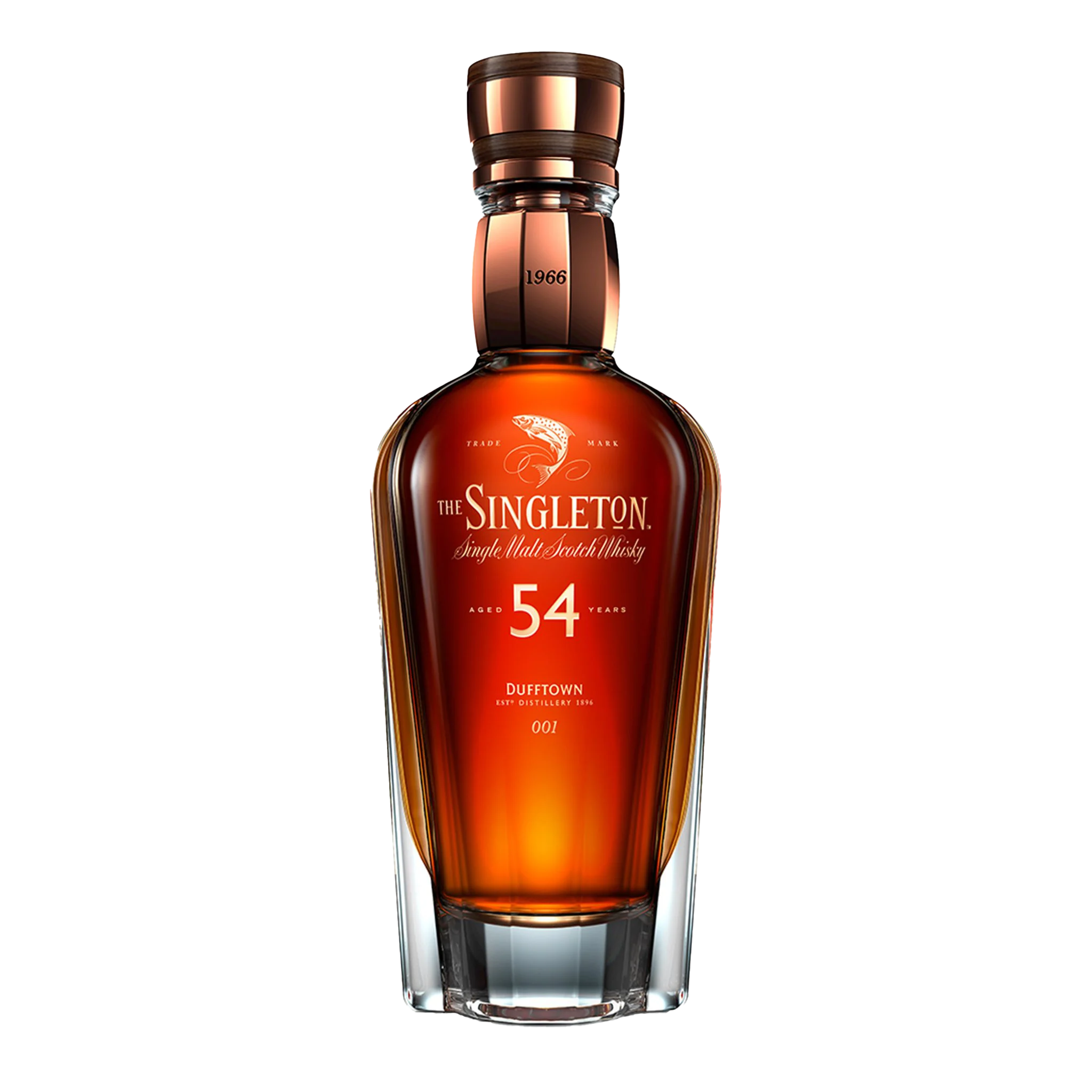 The Singleton of Dufftown, 54 Year Old Front of Bottle