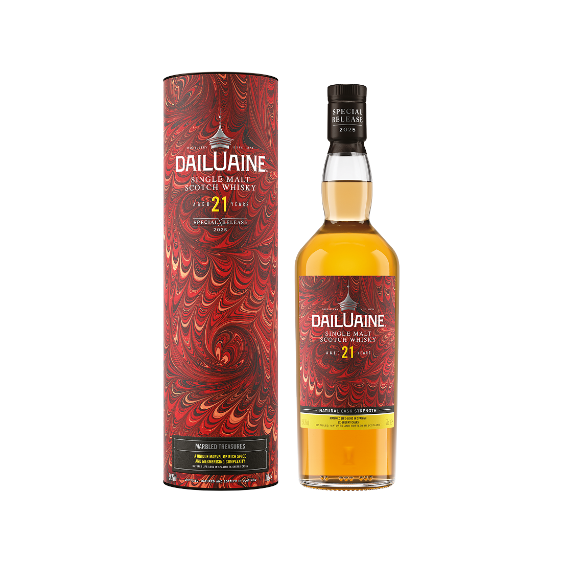 Dailuaine Marbled Treasures 21 Year Old | Rare Sherry Cask Whisky