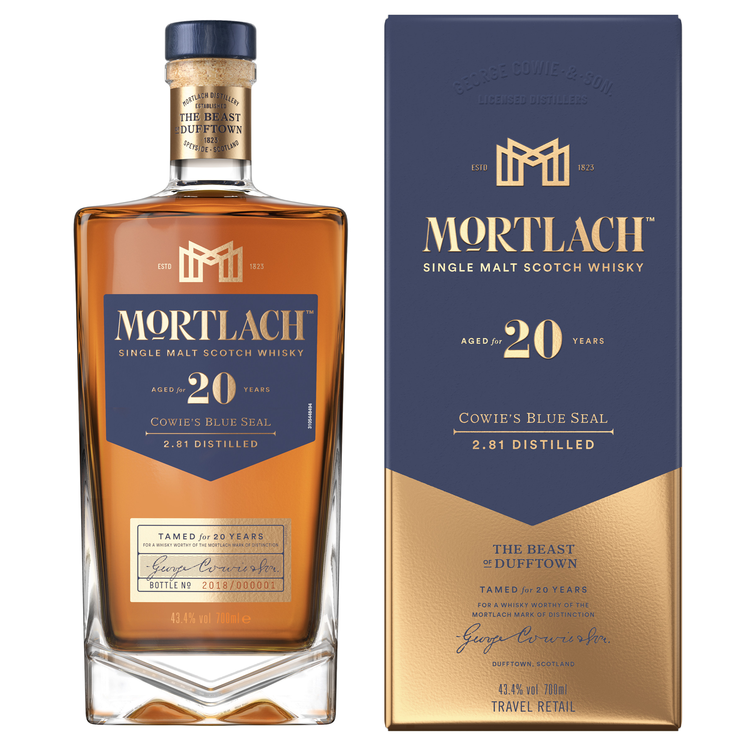 Mortlach 20 Year Old Single Malt Scotch Whisky 700ml | Malts US