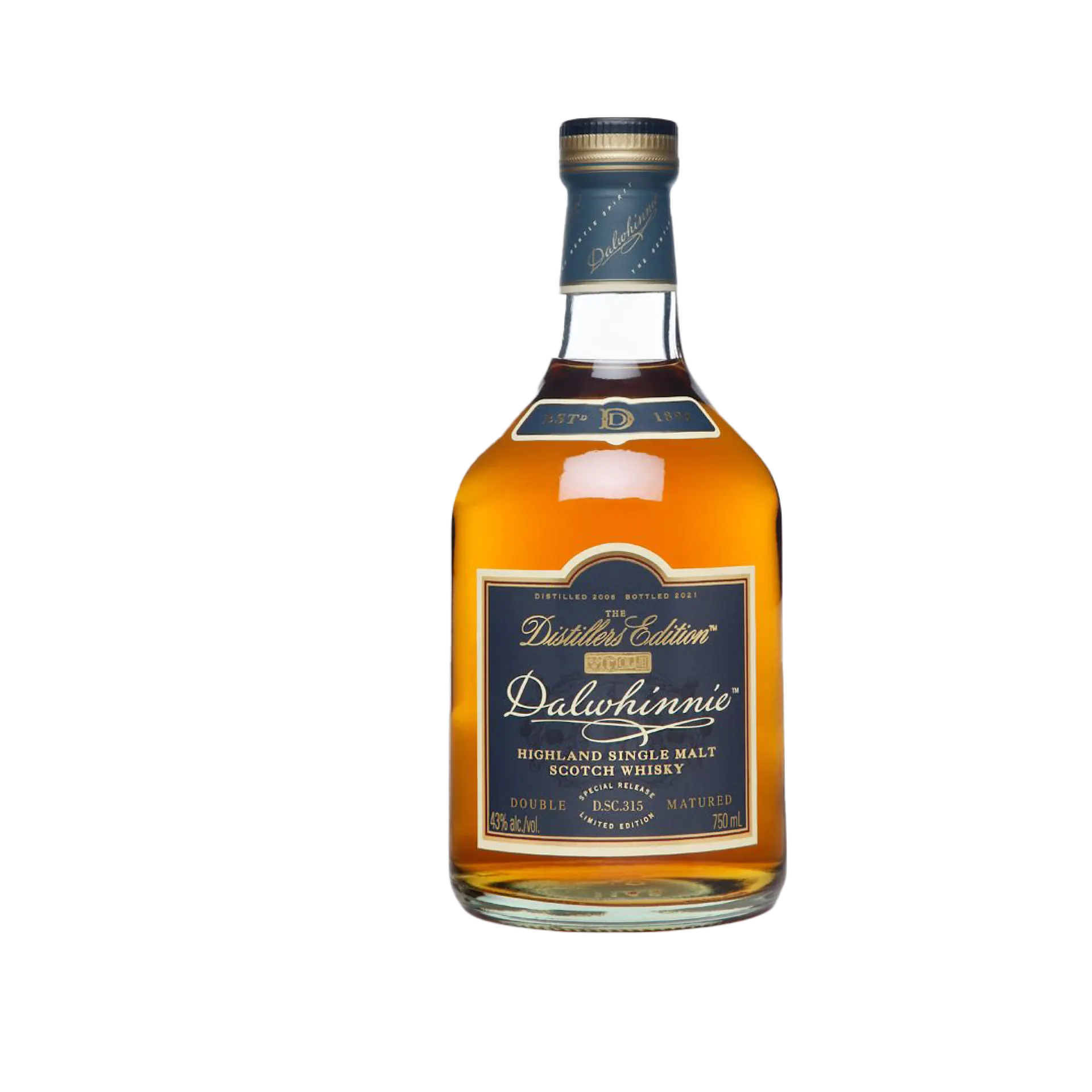 Dalwhinnie Distillers Edition Single Malt Scotch Whisky, 750ml