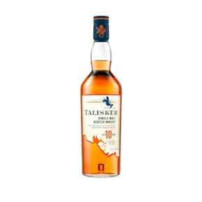Talisker 10 Year Old Single Malt Scotch Whisky bottle