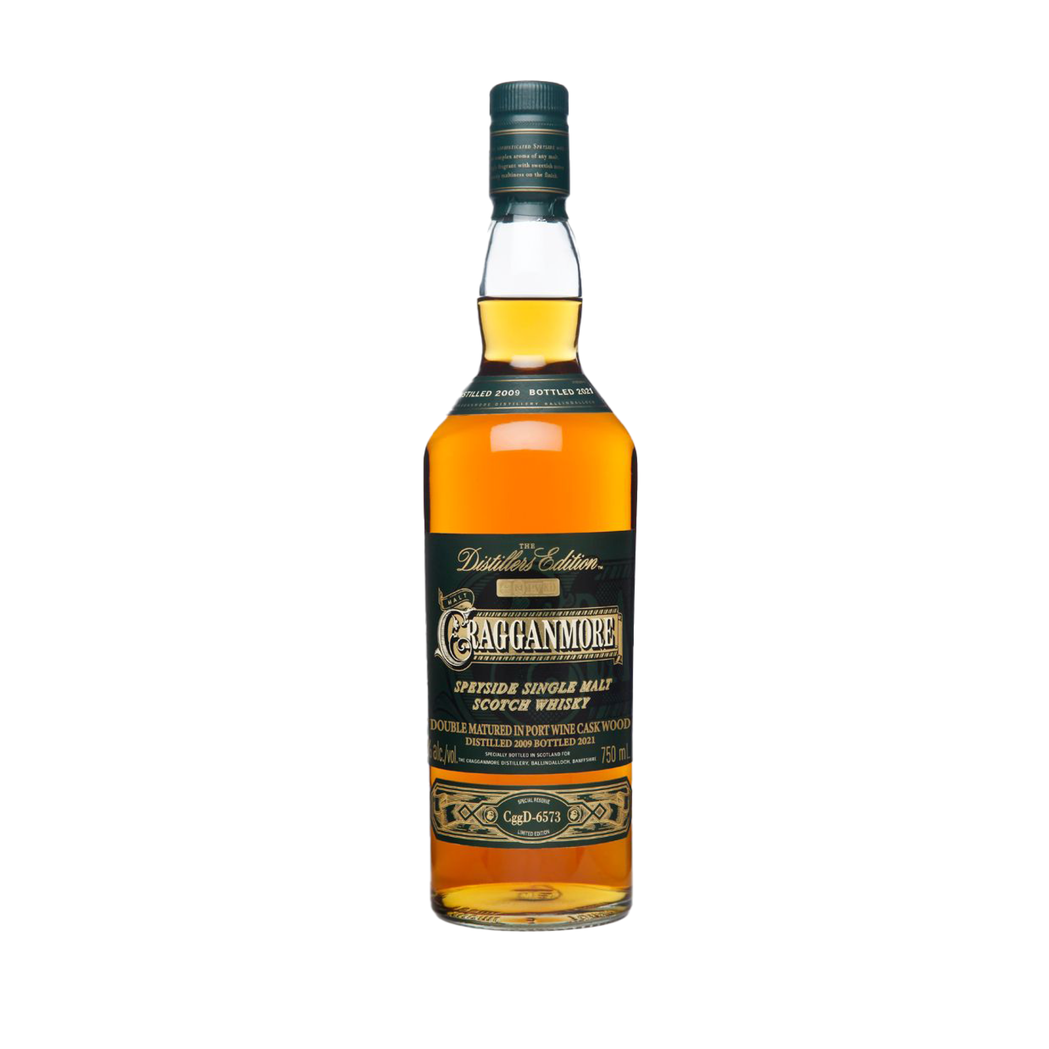 Cragganmore Distillers Edition Single Malt Scotch Whisky, 750ml