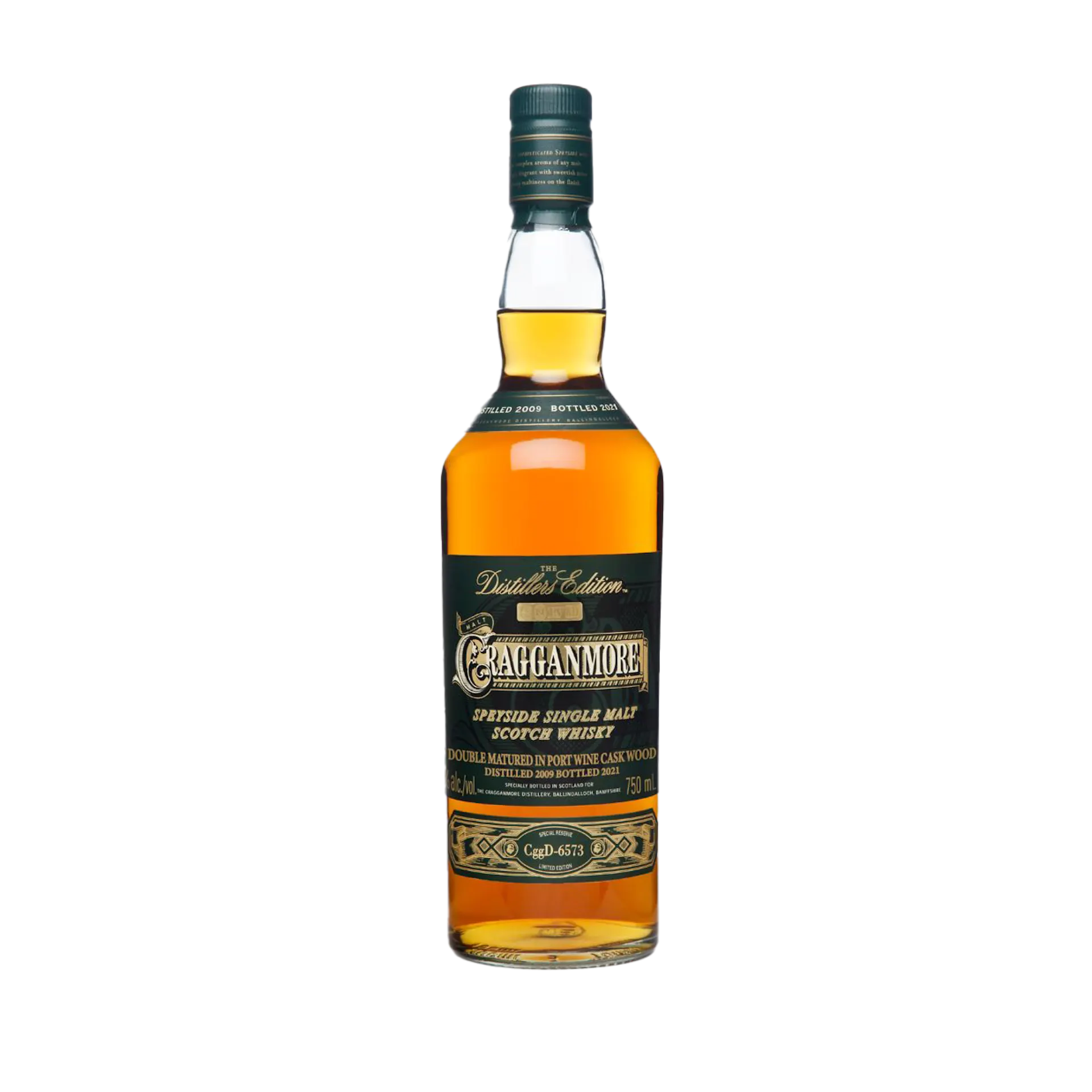 Cragganmore Distillers Edition Single Malt Scotch Whisky, 750ml