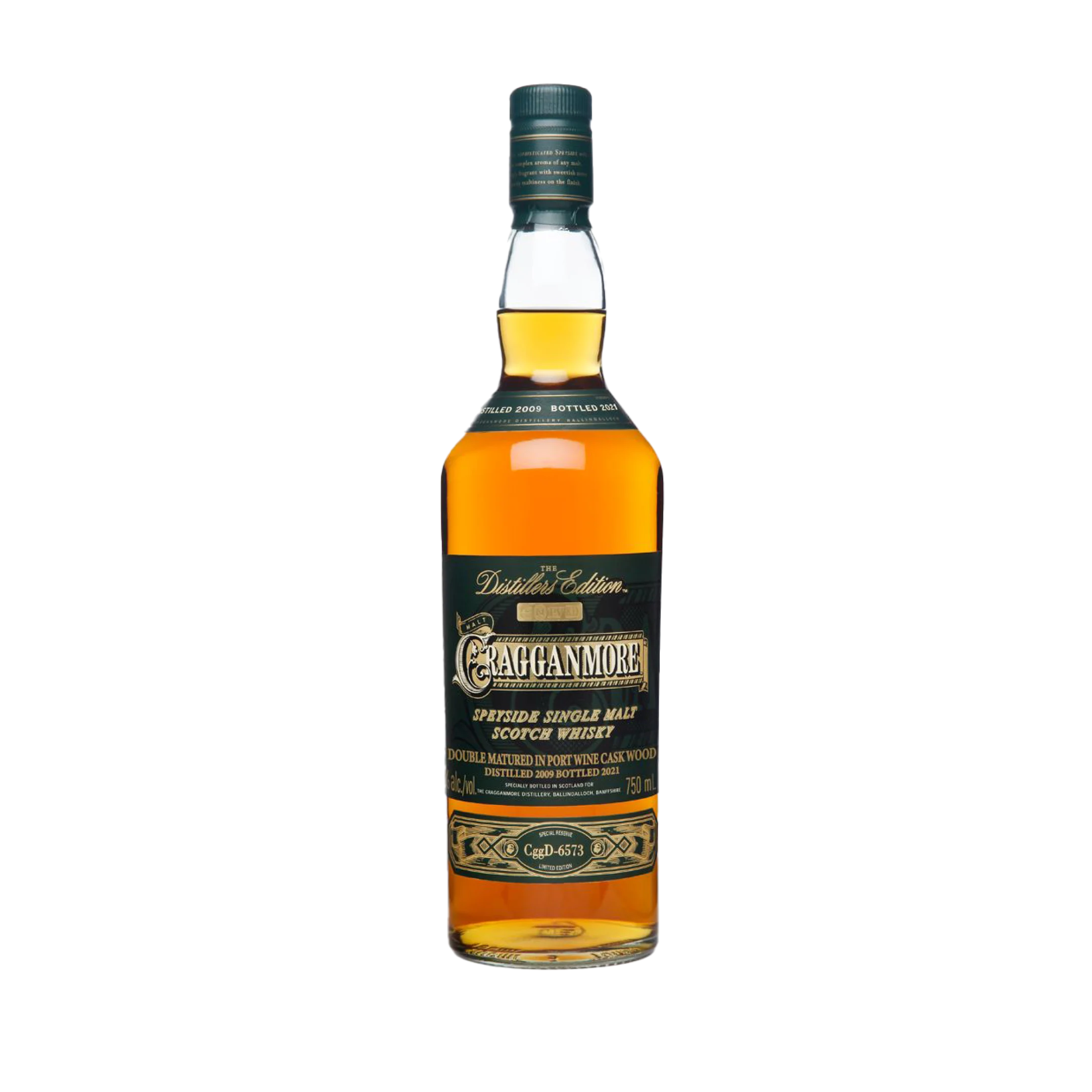 Cragganmore Distillers Edition Single Malt Scotch Whisky, 750ml