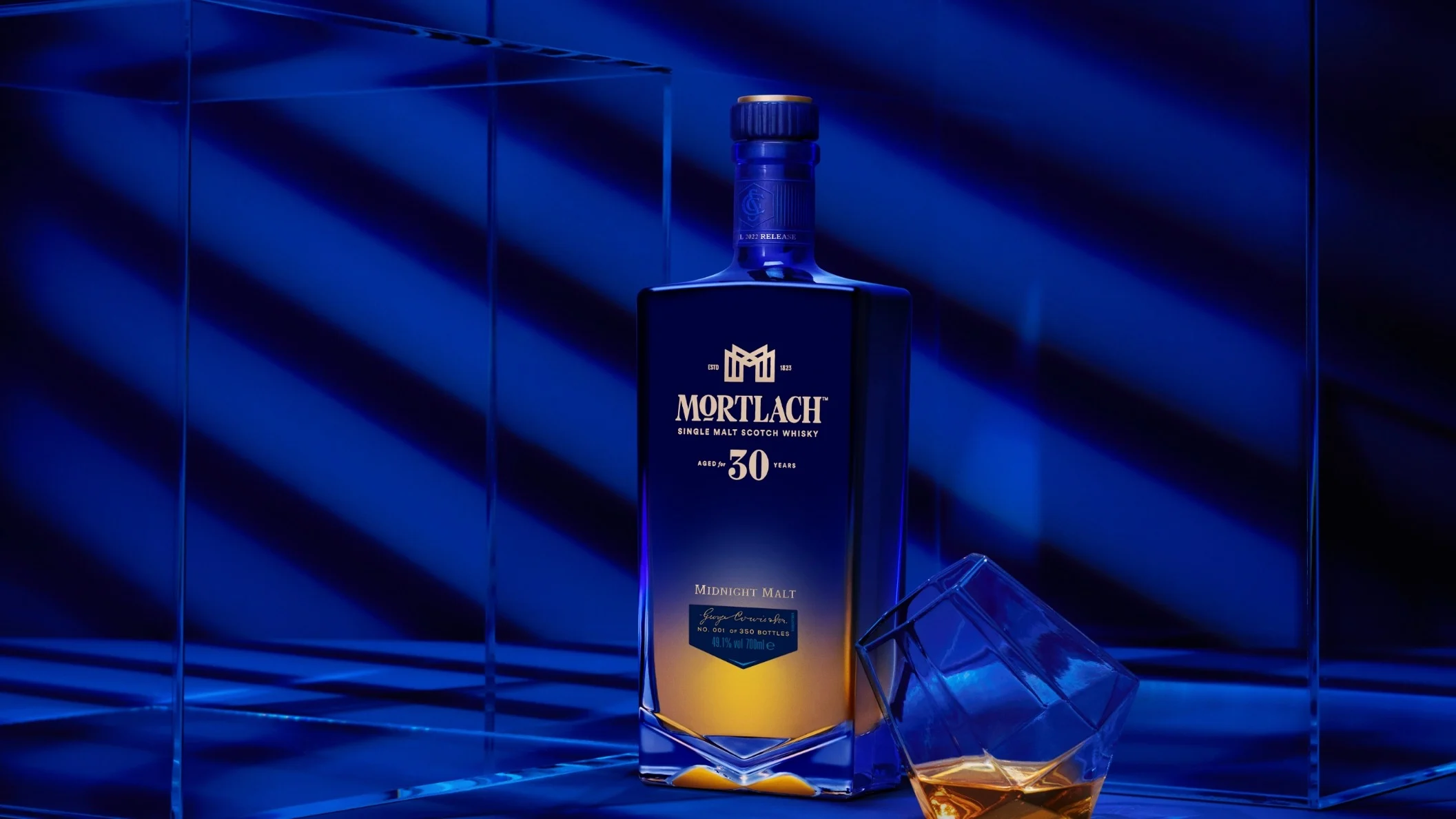 Midnight Malt: 30-Year-Old Single Malt Scotch Whisky held