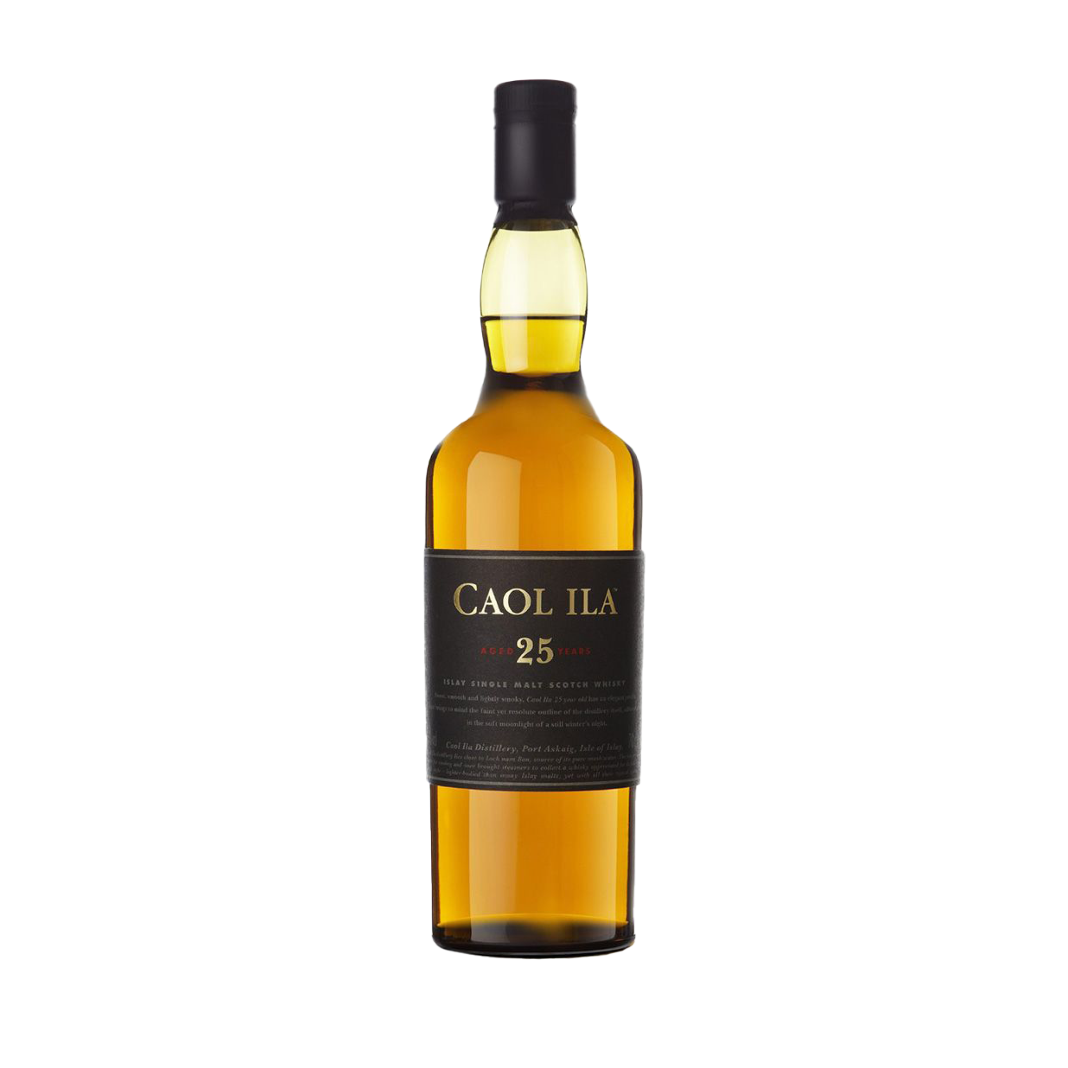 Video - Caol Ila 25 Year Old Single Malt Scotch Whisky, 70cl