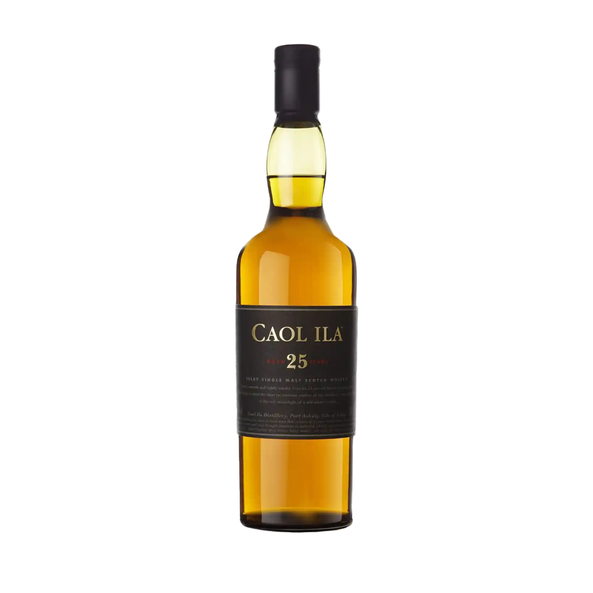 Video - Caol Ila 25 Year Old Single Malt Scotch Whisky, 70cl