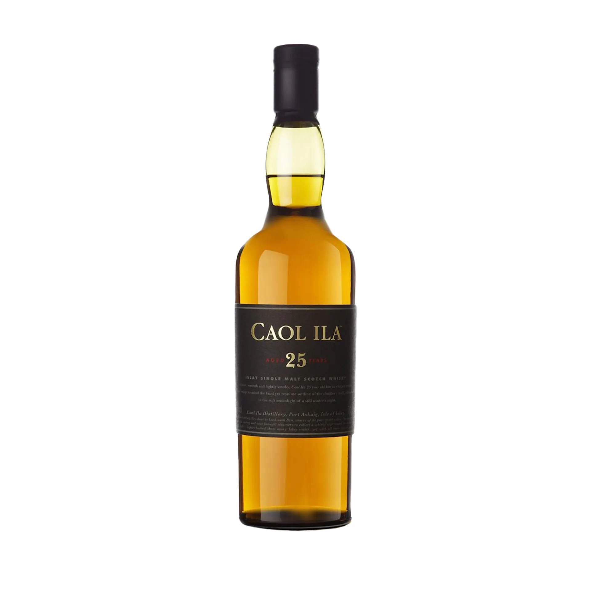 Video - Caol Ila 25 Year Old Single Malt Scotch Whisky, 70cl