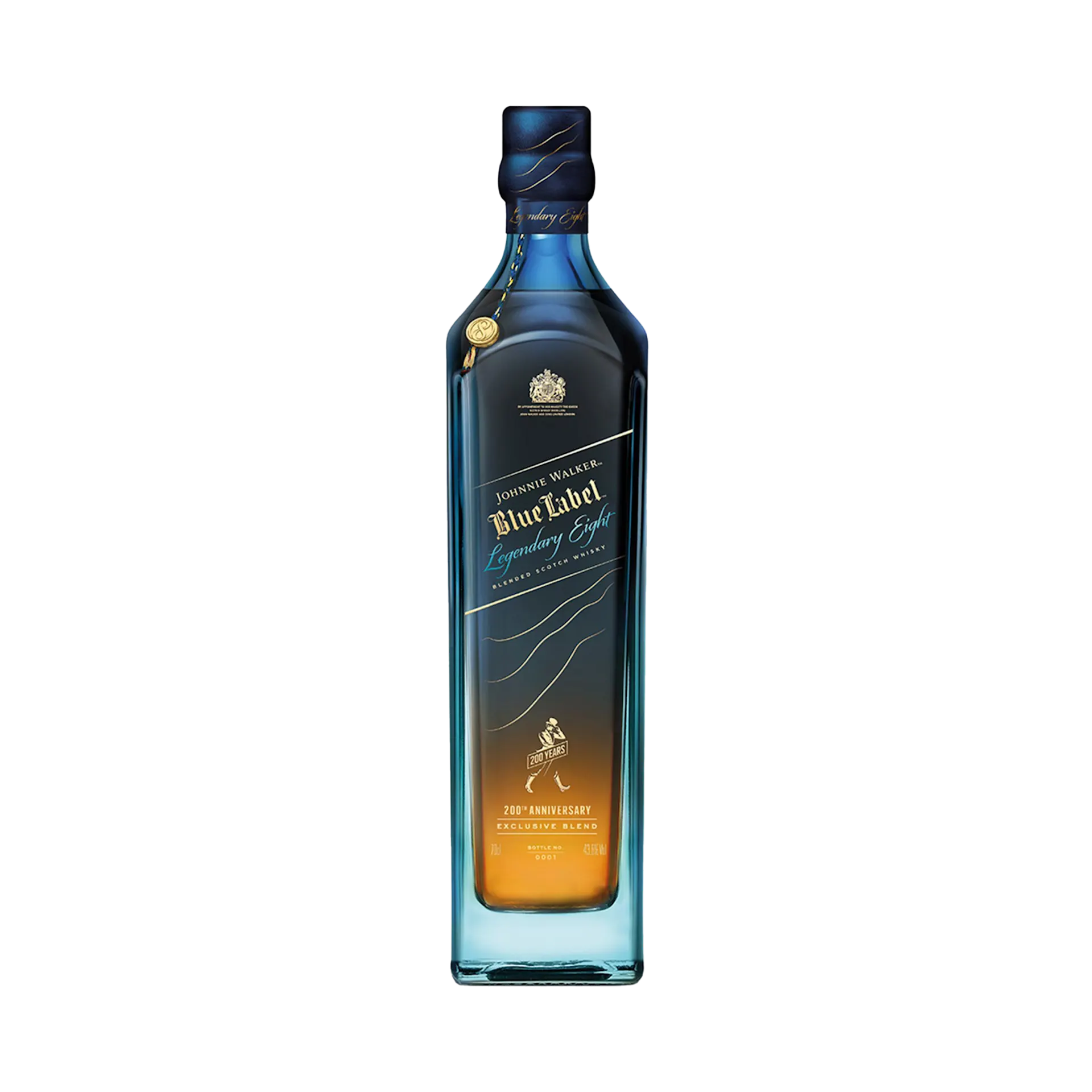 Johnnie Walker Blue Label Legendary Eight 200th Anniversary Whisky, 70cl