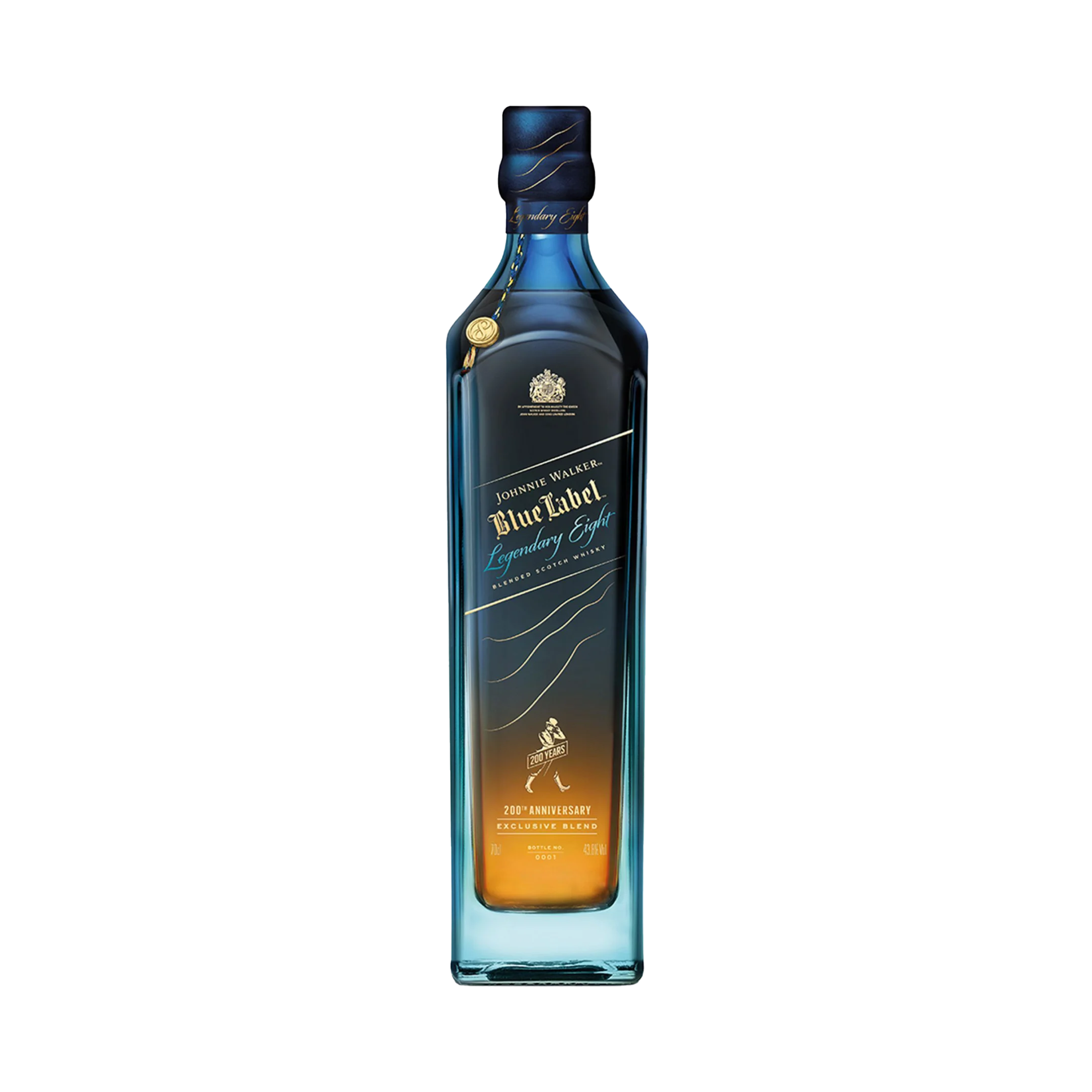 Johnnie Walker Blue Label Legendary Eight 200th Anniversary Whisky, 70cl