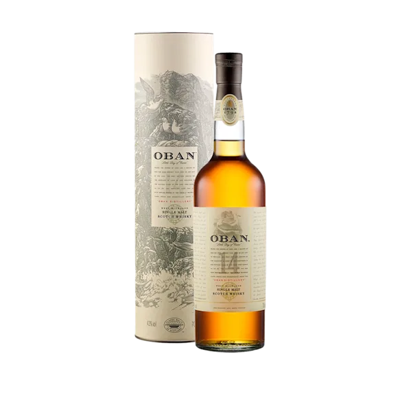 Oban 14 Year Old Single Malt Scotch Whisky, 70cl