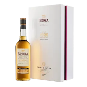 Brora 1980, Prima & Ultima Second Release Bottle and Case