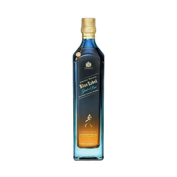 Johnnie Walker Blue Label Ghost and Rare Glenury Royal Edition Blended Scotch Whisky, 70cl