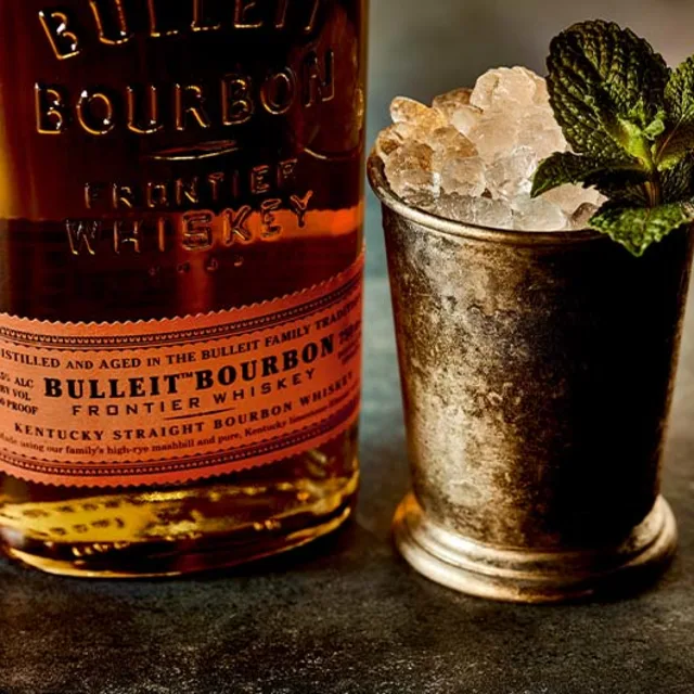 Mint Julep cocktail in a julet cup