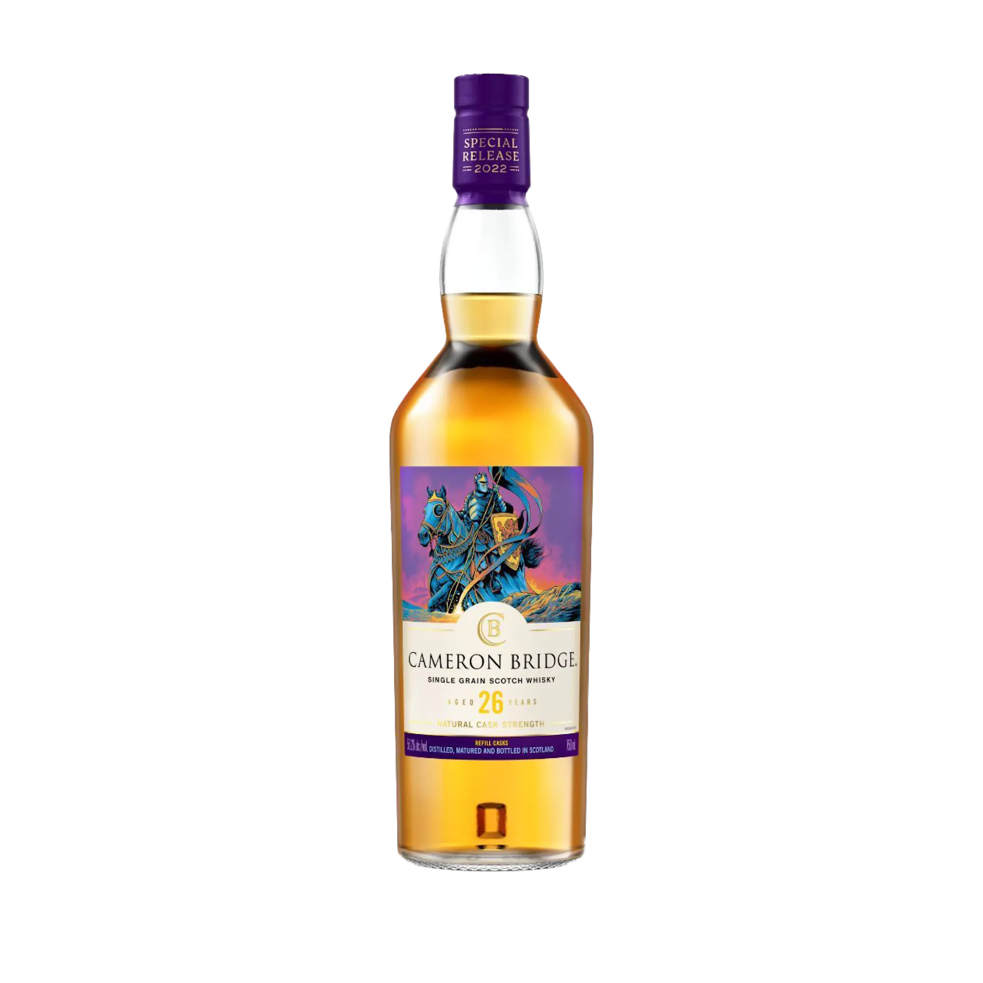 Cameronbridge 26 Year Old Special Releases 2022 Single Grain Scotch Whisky, 750ml