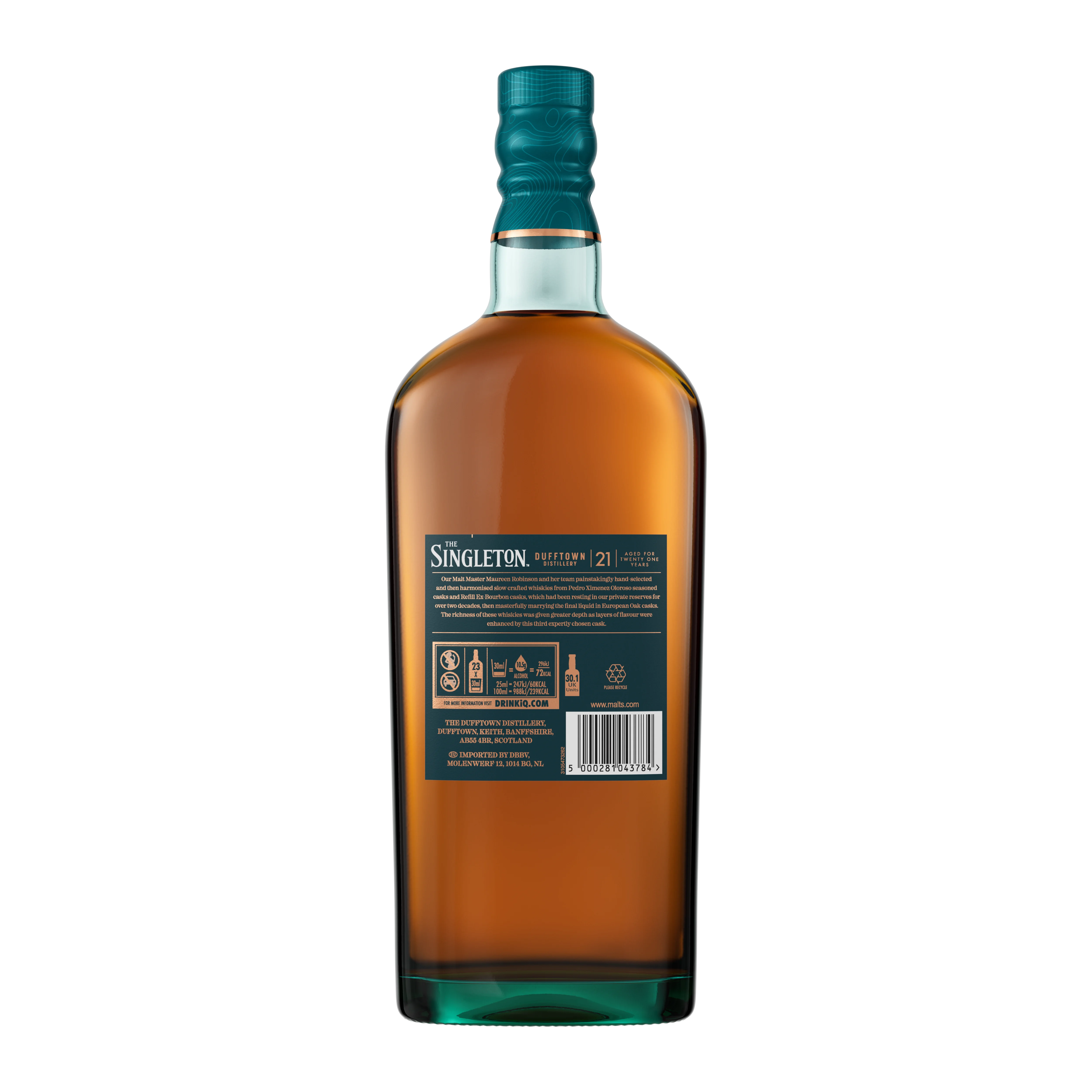 The Singleton of Dufftown 21 Year Old Single Malt Scotch Whisky, 70cl