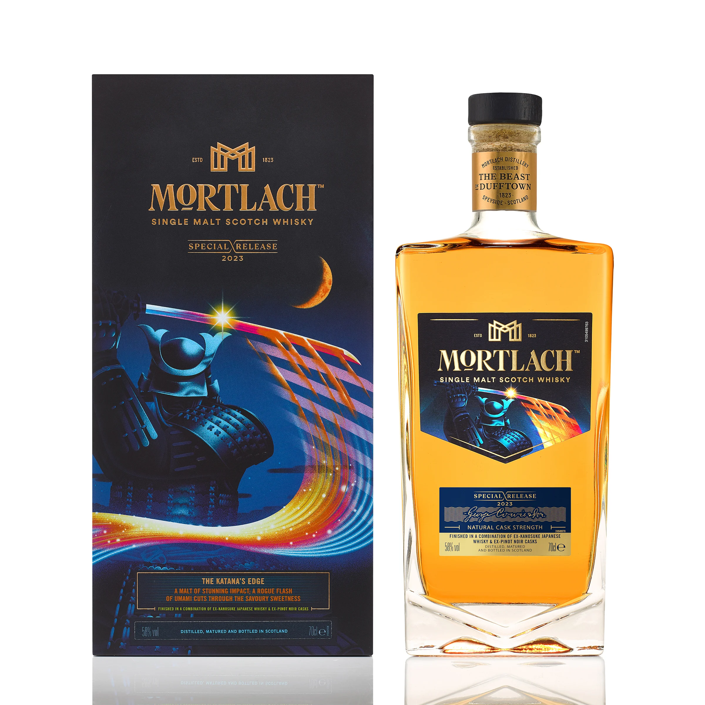 Mortlach Special Release 2023 Single Malt Scotch Whisky, 70 cl - Bottle & Box