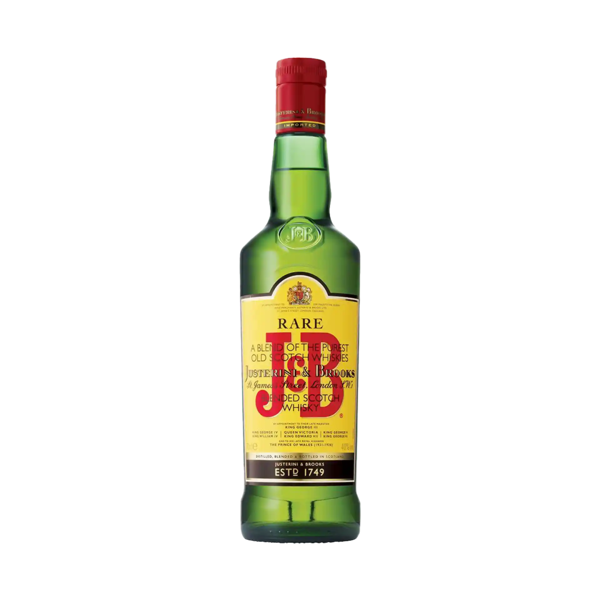 J&B Rare Blended Scotch Whisky, 70cl