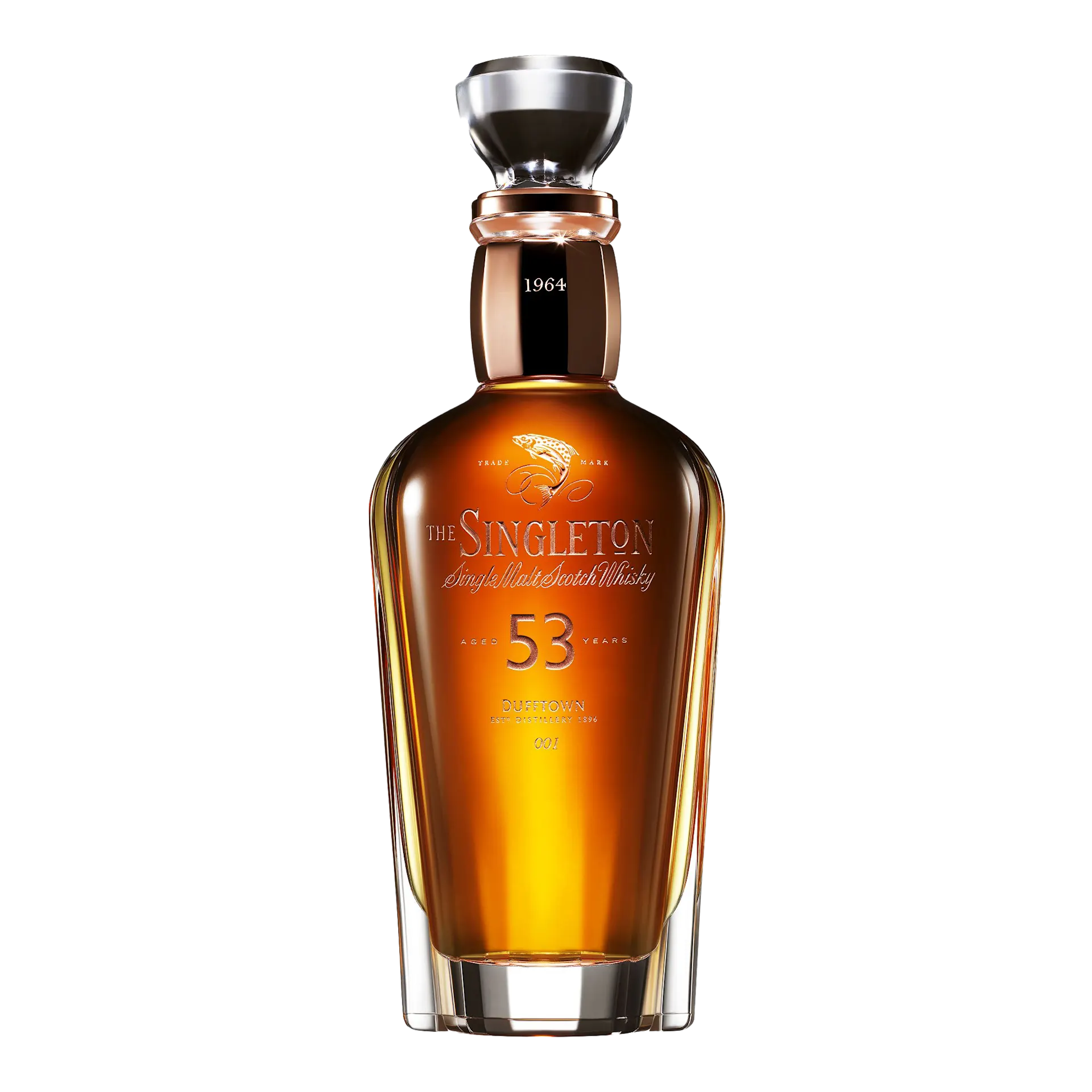 The Singleton of Dufftown, 53 Year Old Front of Bottle