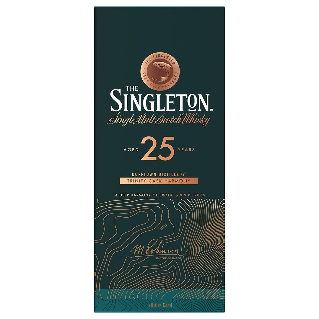 The Singleton of Dufftown 25 Year Old Single Malt Scotch Whisky, 70cl - Box