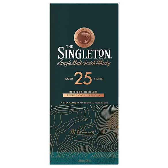 The Singleton of Dufftown 25 Year Old Single Malt Scotch Whisky, 70cl - Box