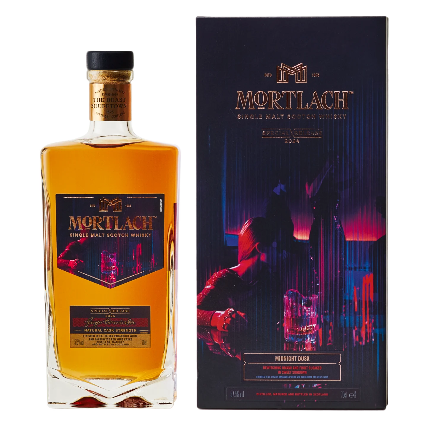 Mortlach Midnight Dusk Single Malt Whisky, 70cl