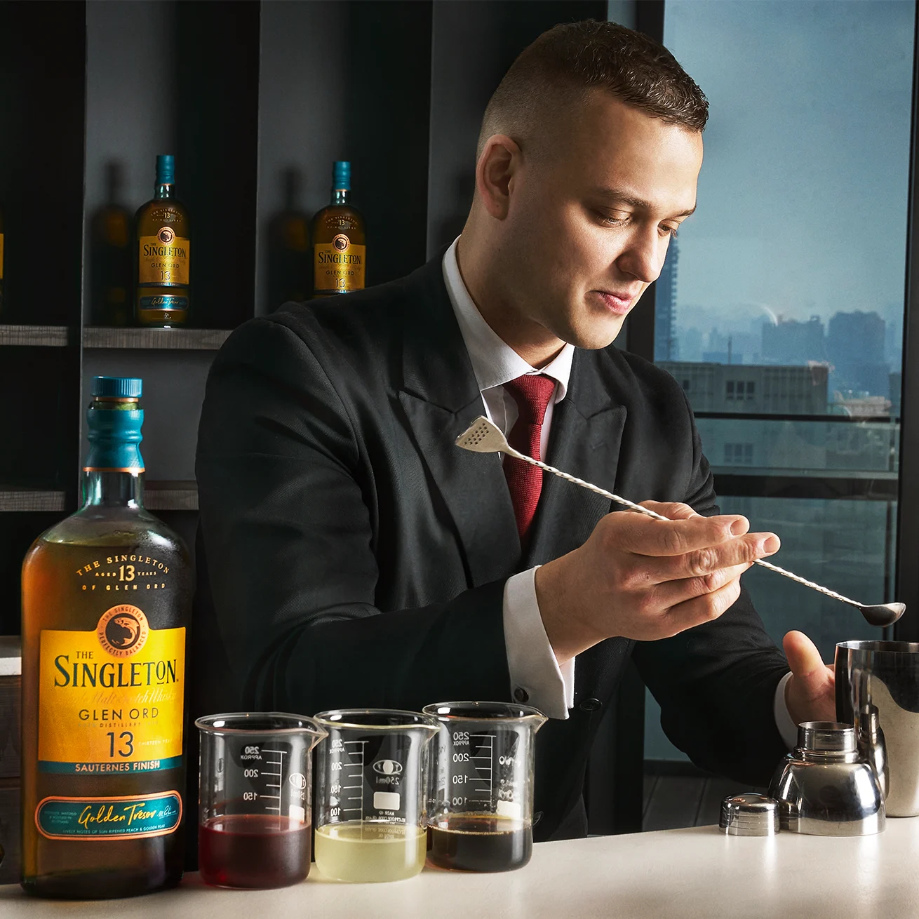 全球調酒冠軍×蘇格登醇金13年