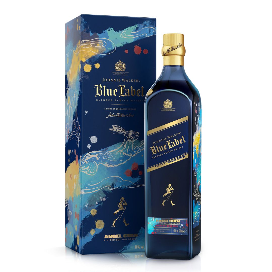 Johnnie Walker Blue Label Year Of The Rabbit 2022 Blended Scotch Whisky 70cl