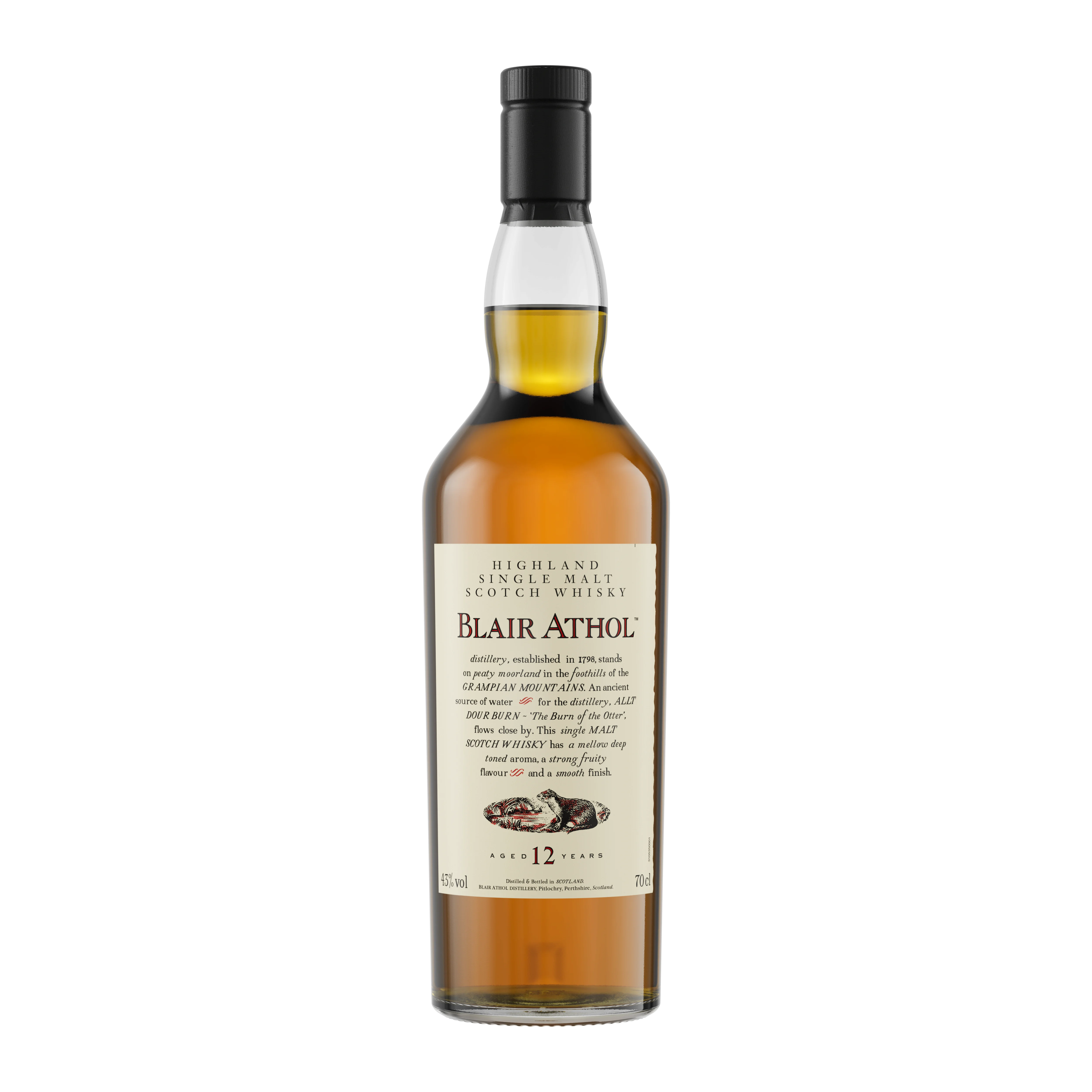Blair Athol 12 Year Old Flora & Fauna Single Malt Whisky, 70cl