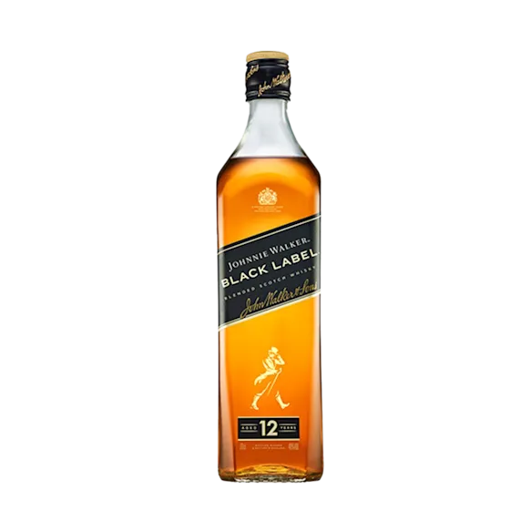 Johnnie Walker Black Label Blended Scotch Whisky, 70cl