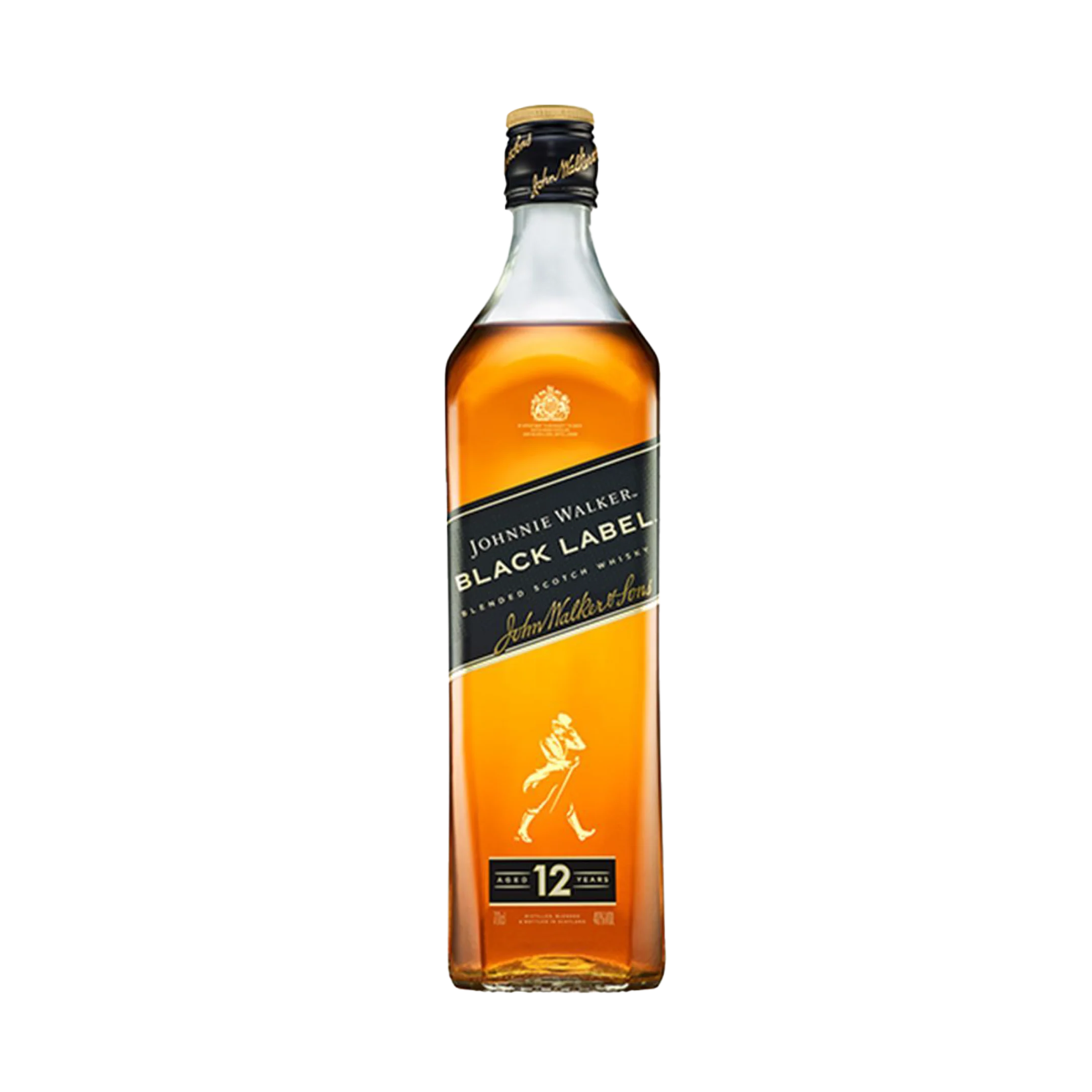 Johnnie Walker Black Label Blended Scotch Whisky, 70cl
