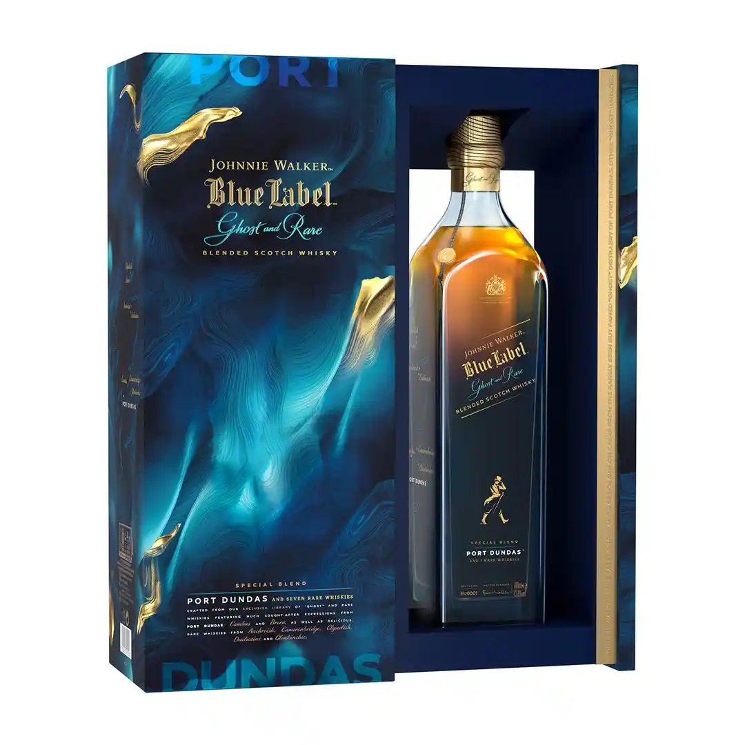 Johnnie Walker Blue Label Ghost And Rare Port Dundas Edition Blended Scotch Whisky 70cl 3