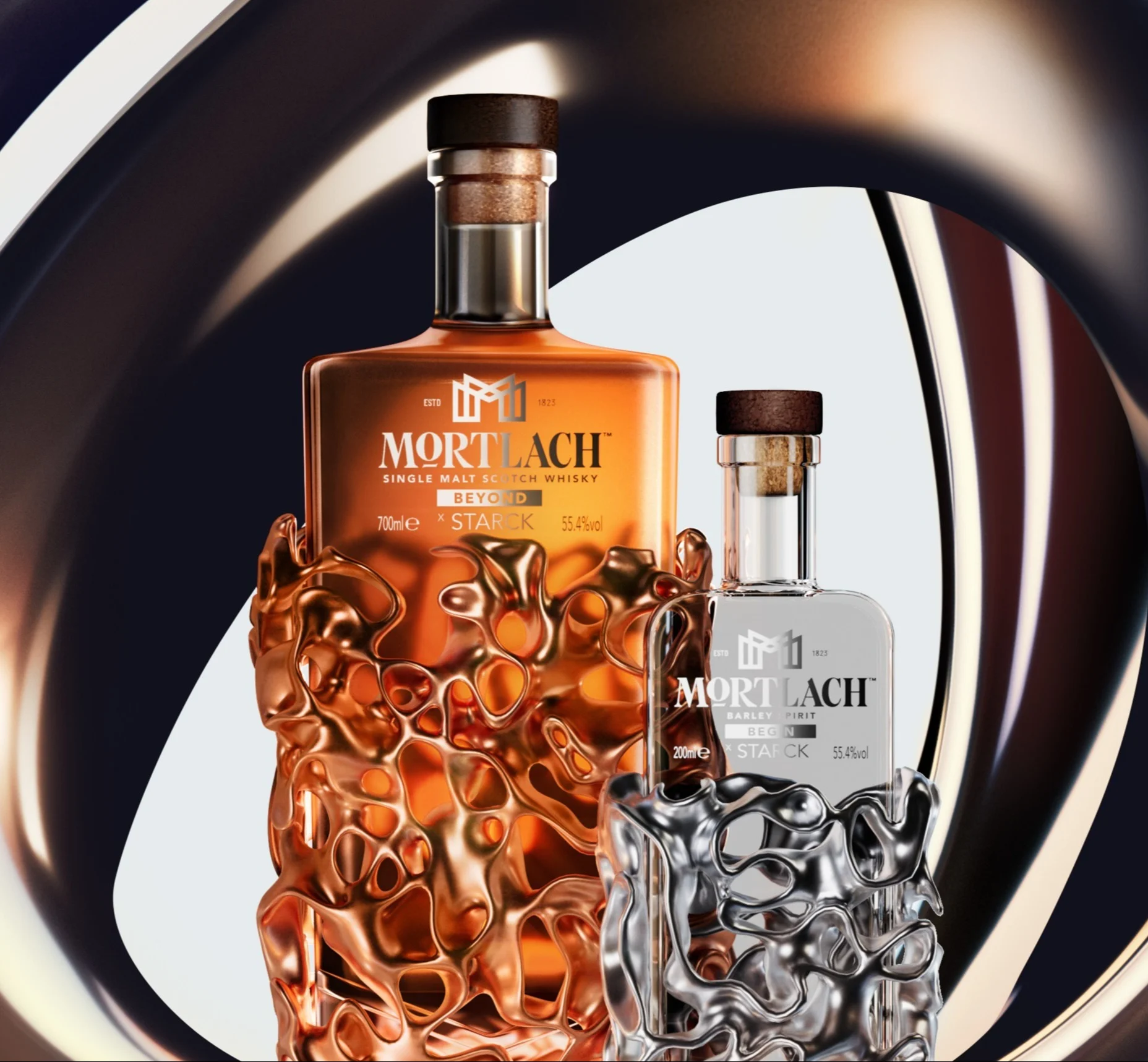 mortlach-x-starck-levolution-collection-begin-and-beyond-70cl-single-malt-20cl-barley-spirit linked image