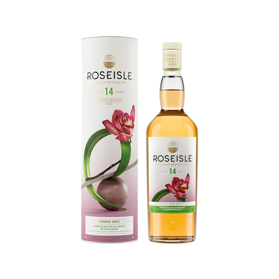 Roseisle Harmonic Grace 14 Year Old | Limited Edition Whisky | Malts US