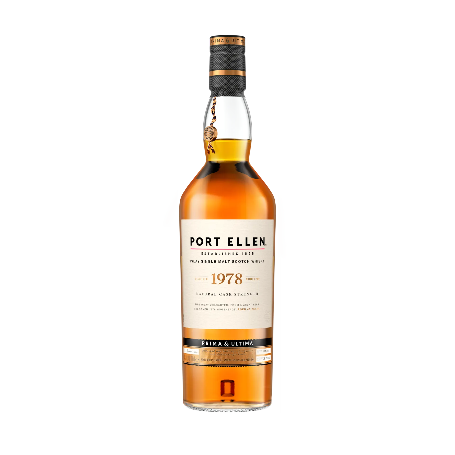 Port Ellen 1978 Single Malt Scotch Whisky Prima & Ultima Fourth Release Front of Bottle