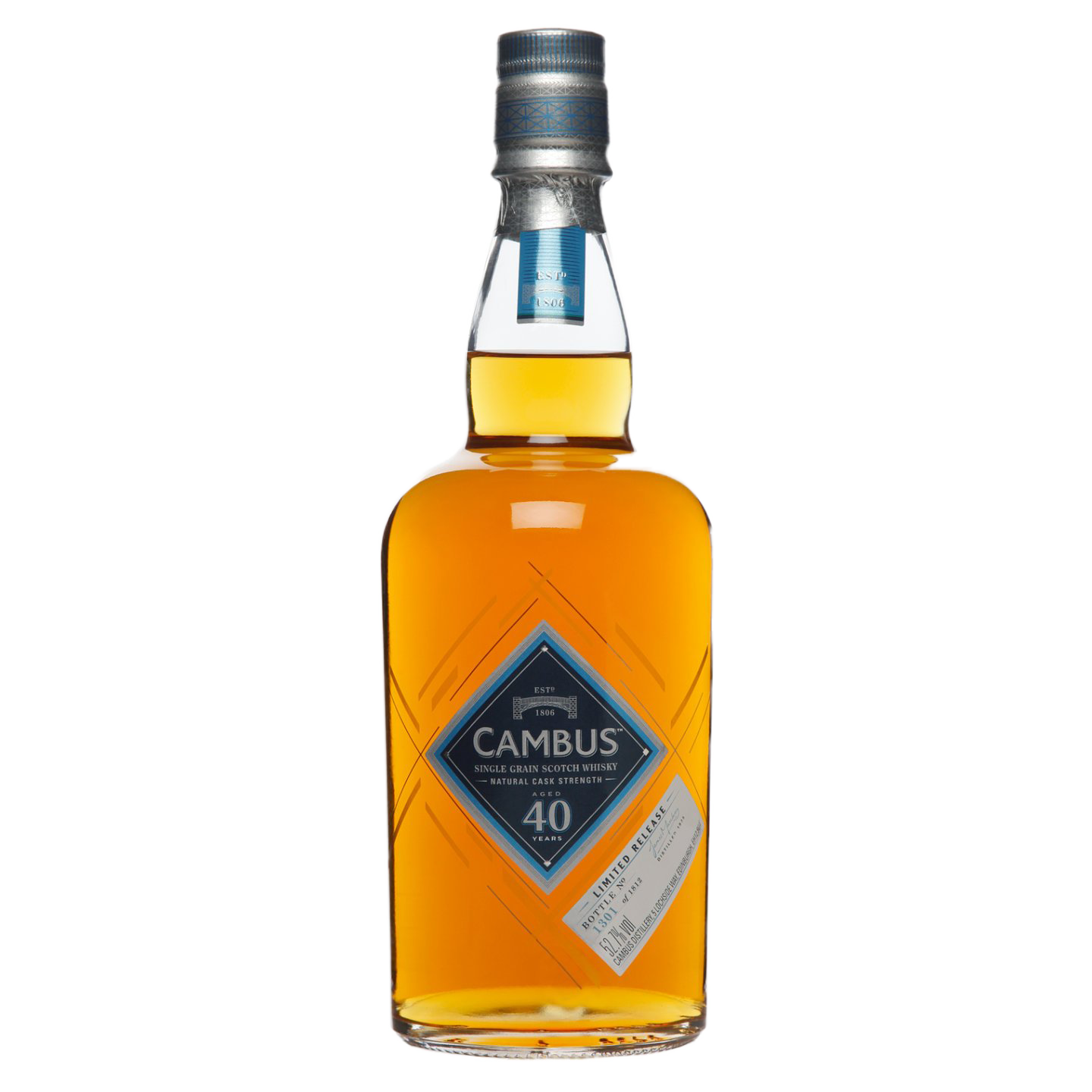 Cambus 40 Year Old Single Grain Scotch Whisky 700ml