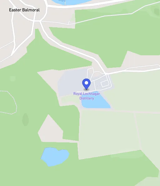 Map view of Royal Lochnagar distillery