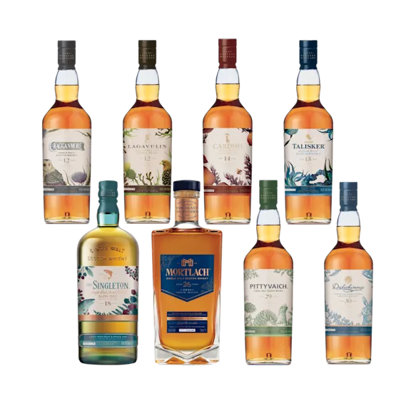 2019 Special Releases Whisky Collection, 8x70cl