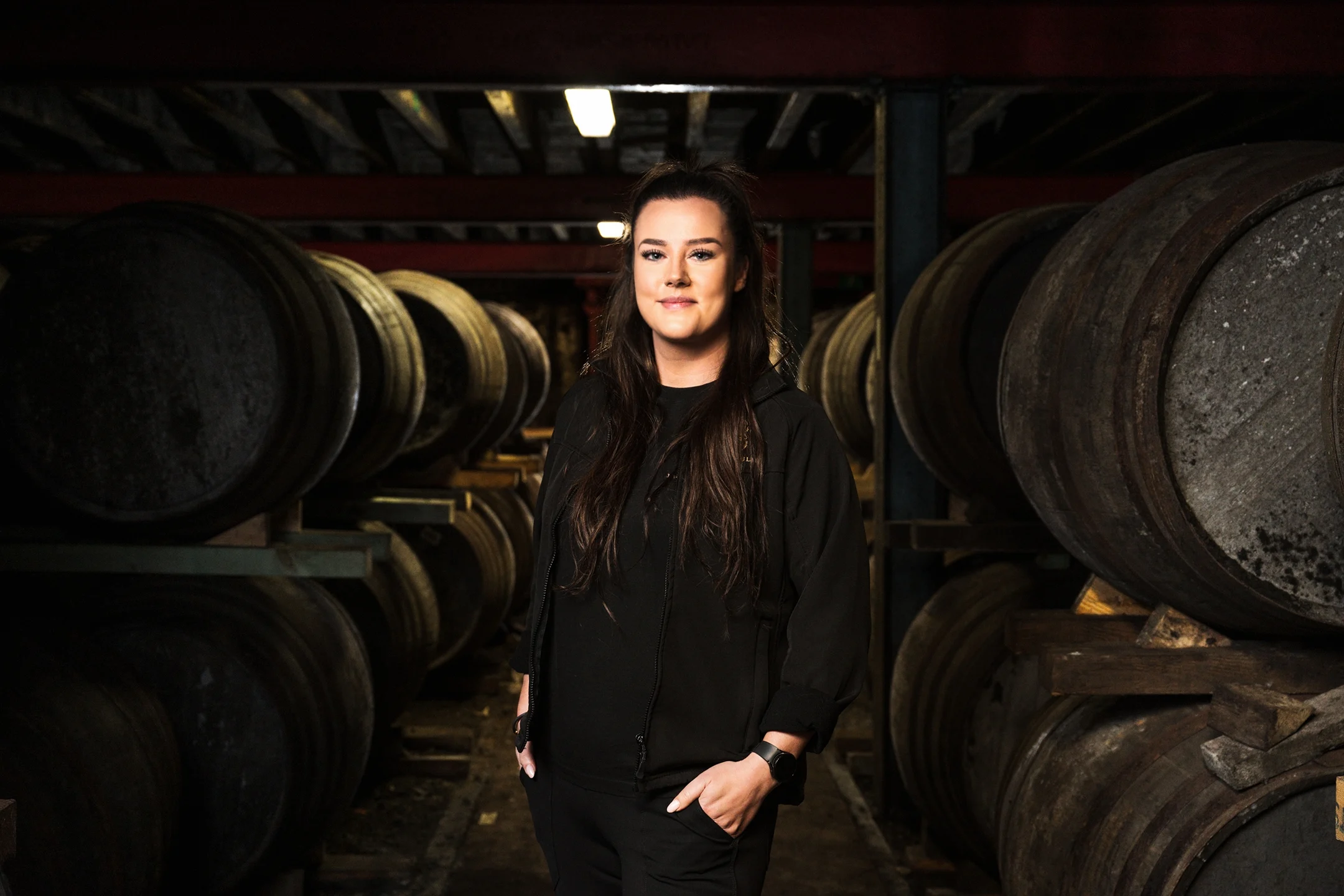 Kirsten Robertson of the Lagavulin distillery, on the Isle of Islay