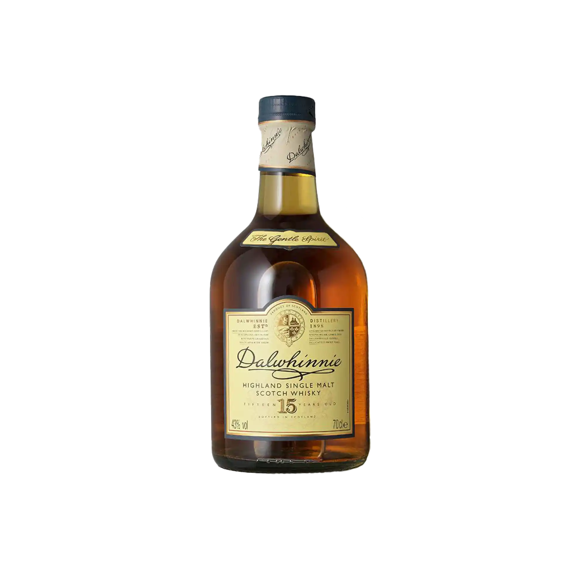 Dalwhinnie 15 Jaar Oude Single Malt Scotch Whisky, 70cl