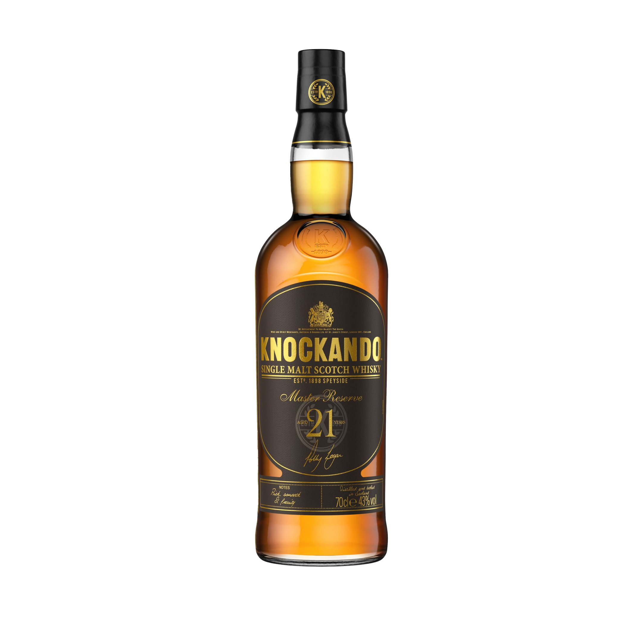 Knockando 21 Year Old Single Malt Scotch Whisky 70cl