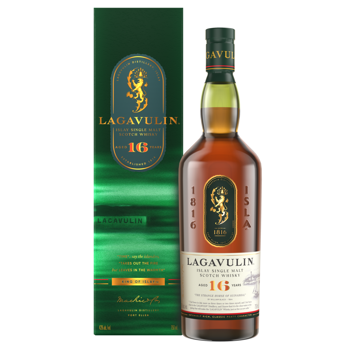 Lagavulin 16 Year Old Single Malt Scotch Whisky | Malts US | Malts US