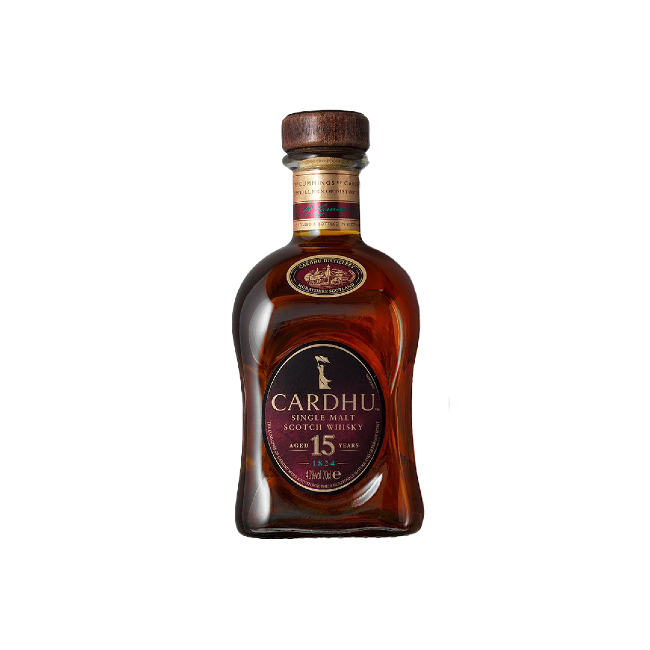 Cardhu 15 Year Old Single Malt Scotch Whisky, 70cl